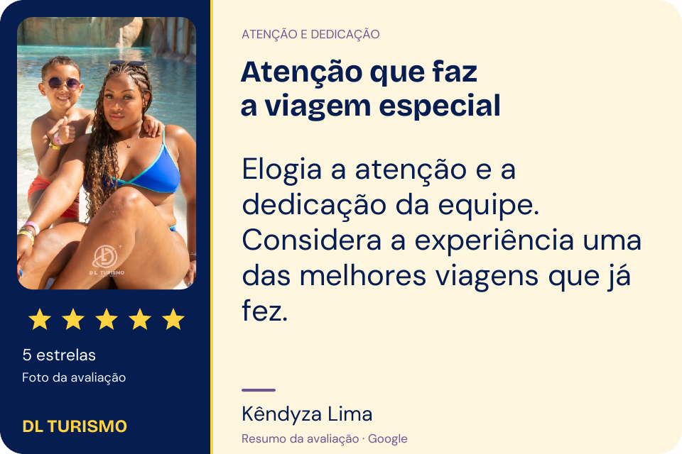 Avaliação de Kêndyza Lima no Google, 5 estrelas